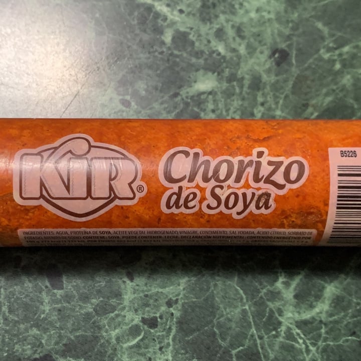 photo of Kir Chorizo de soya shared by @noisprere on  08 Oct 2021 - review