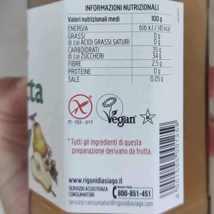 review photo of Rigoni di Asiago Fior Di Frutta lamponi shared by @gtarocco on 23 Apr 2021 - review