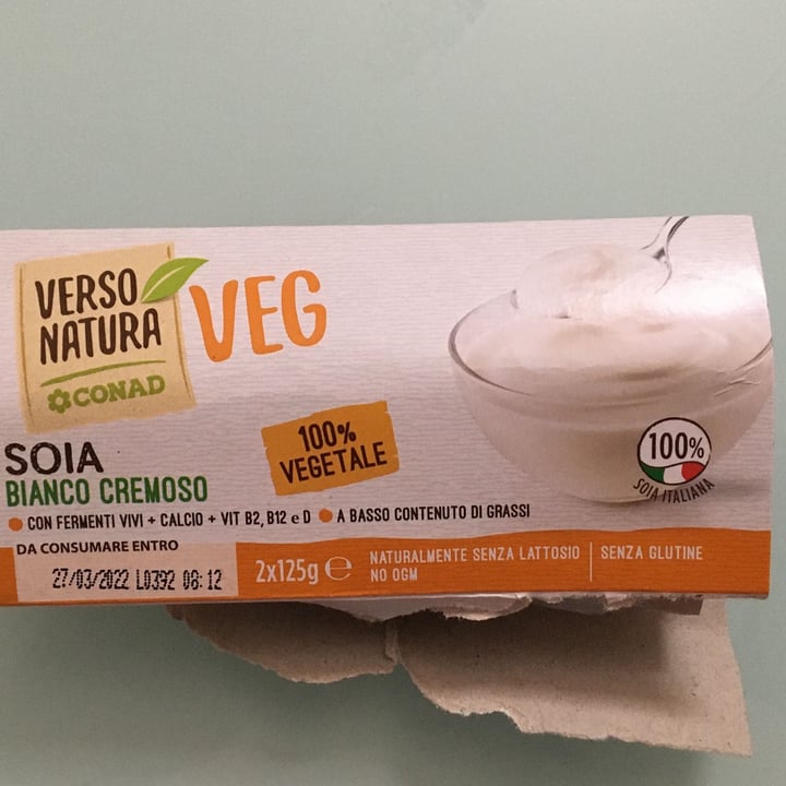 photo of Verso Natura Conad Veg Soia Bianco Cremoso  shared by @doris118 on  17 Mar 2022 - review