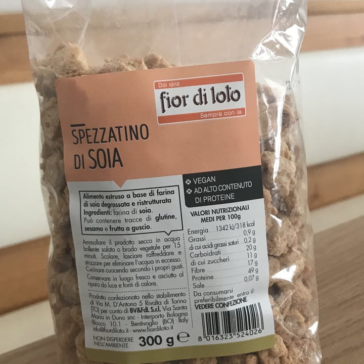 photo of Fior di Loto Spezzatino Di Soia shared by @easyori on  18 Apr 2021 - review