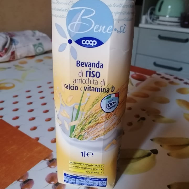 photo of Bene.Si coop Bevanda di riso arricchita di calcio e vitamina D shared by @francesca7 on  29 Aug 2022 - review