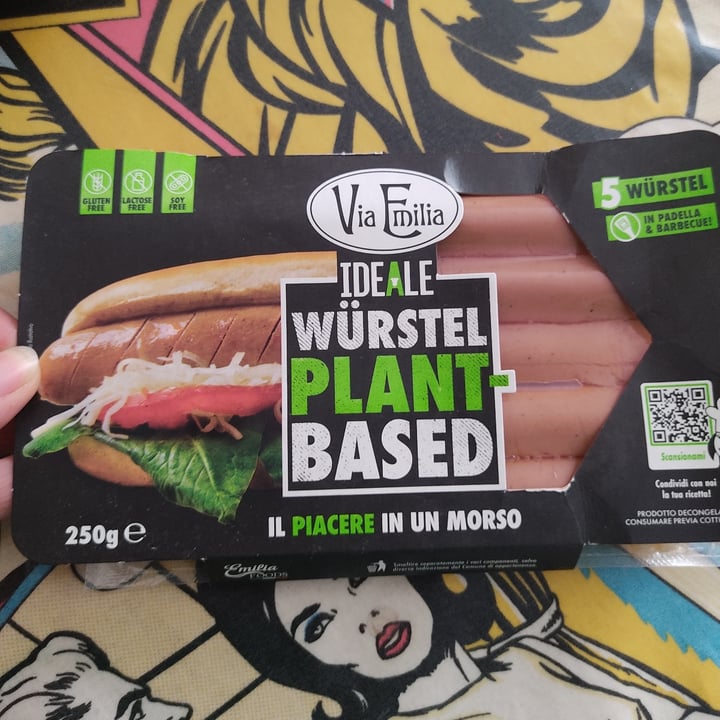 photo of Via emilia Wurstel Plant Based shared by @yasminmosa on  11 Oct 2021 - review