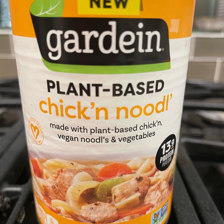 photo of Gardein Chick'n Noodle Soup shared by @ekelcem on  09 Dec 2020 - review