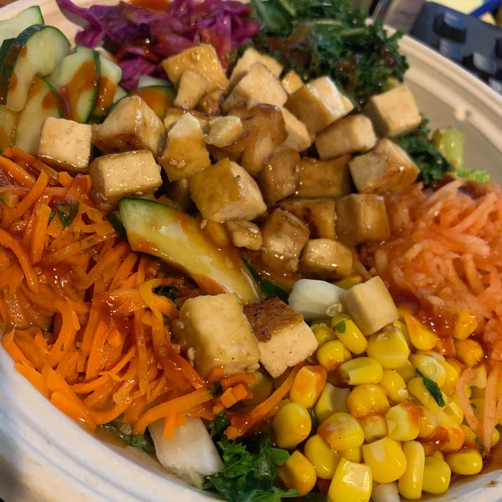 photo of BIBIBOP Asian Grill Plant Based tofu Bowl shared by @gemcityvegan on  23 Sep 2020 - review