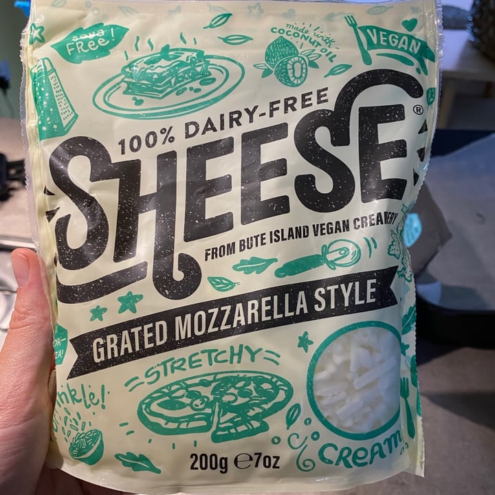 photo of Sheese Grated Mozzarella Style shared by @madvgn on  02 Oct 2021 - review