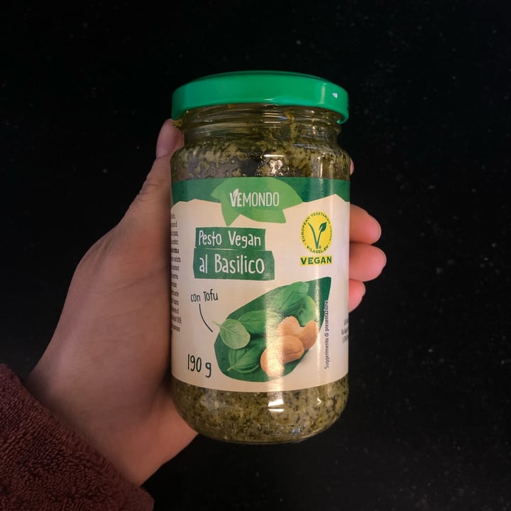 review photo of Vemondo Pesto Vegan al Basilico con Tofu shared by @soyali on 08 Apr 2022 - review
