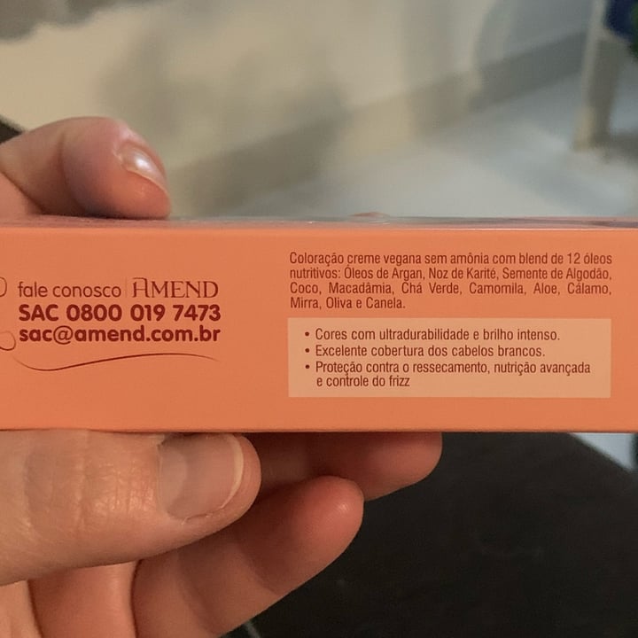 photo of Amend Coloração creme Color Delicate shared by @carlaperuzzo on  22 May 2022 - review