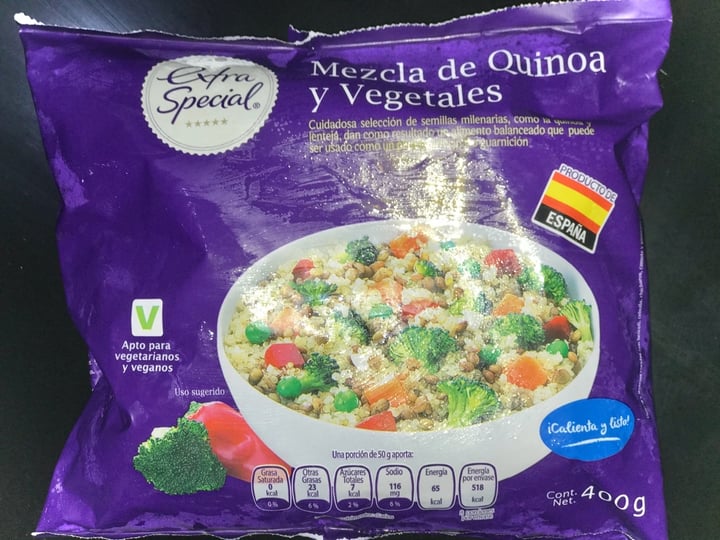 photo of Extra Special Quino a con verduras shared by @alehira on  05 Jan 2020 - review