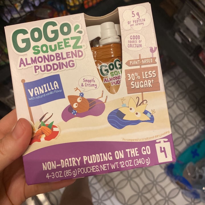 photo of GoGo squeeZ Almond Blend Pudding shared by @amandalrsmith on  01 Jul 2021 - review