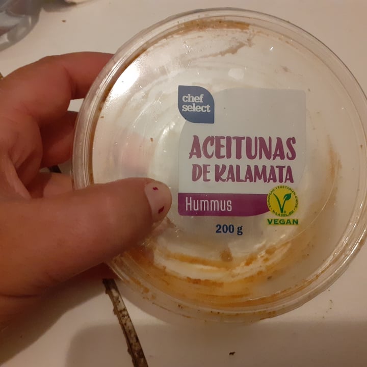 photo of Chef Select Hummus Aceitunas de Kalamata shared by @pirita8 on  05 Oct 2022 - review