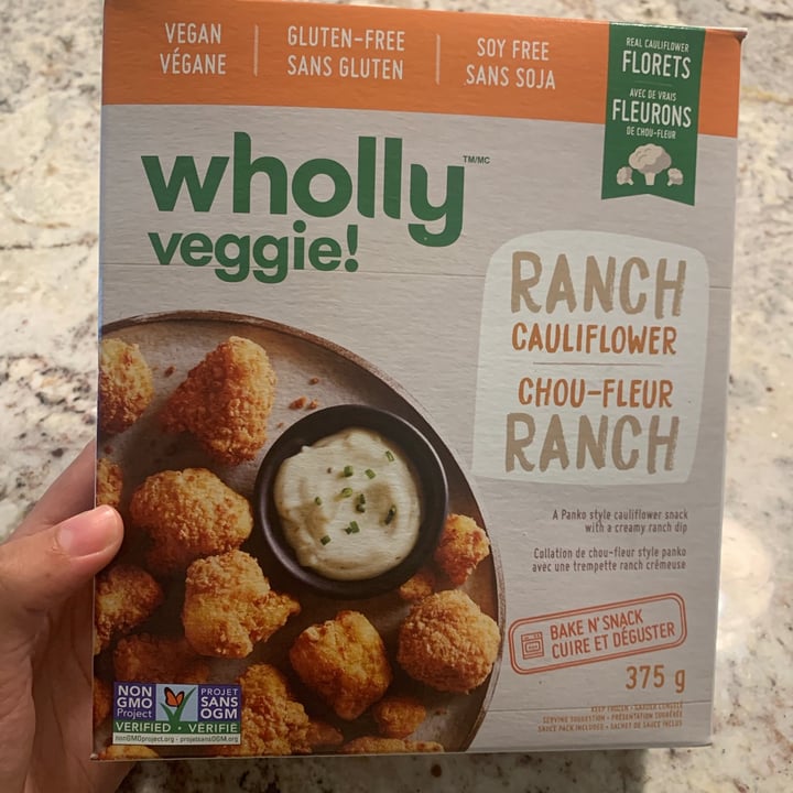 photo of Wholly veggie Ranch Cauliflower Wings shared by @ironicallyhamm on  09 Sep 2021 - review