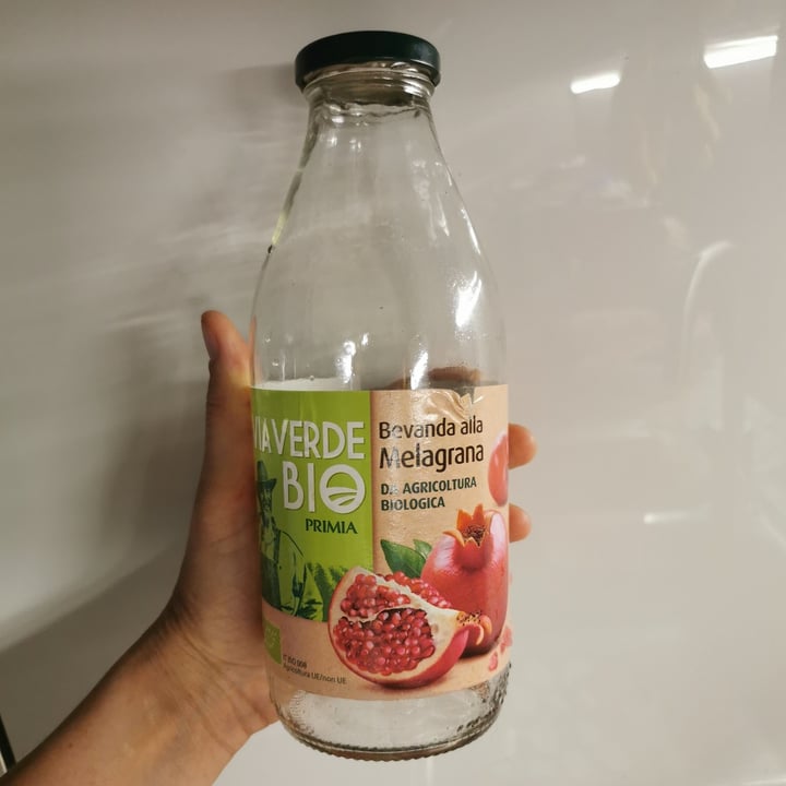 photo of Via verde Bio primia Bevanda alla melagrana shared by @silviasquare on  12 Jun 2022 - review