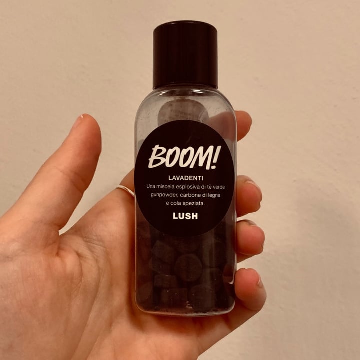 photo of LUSH Fresh Handmade Cosmetics Boom! Toothy Tabs shared by @isabelbii on  09 Jul 2021 - review