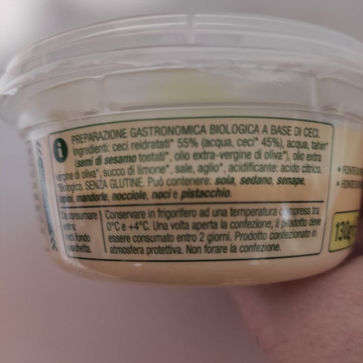 photo of Vivi Verde Coop Hummus di ceci shared by @norissa on  03 Dec 2022 - review