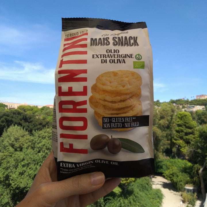 photo of Fiorentini Mais snack olio di oliva shared by @manoveg on  02 Oct 2022 - review
