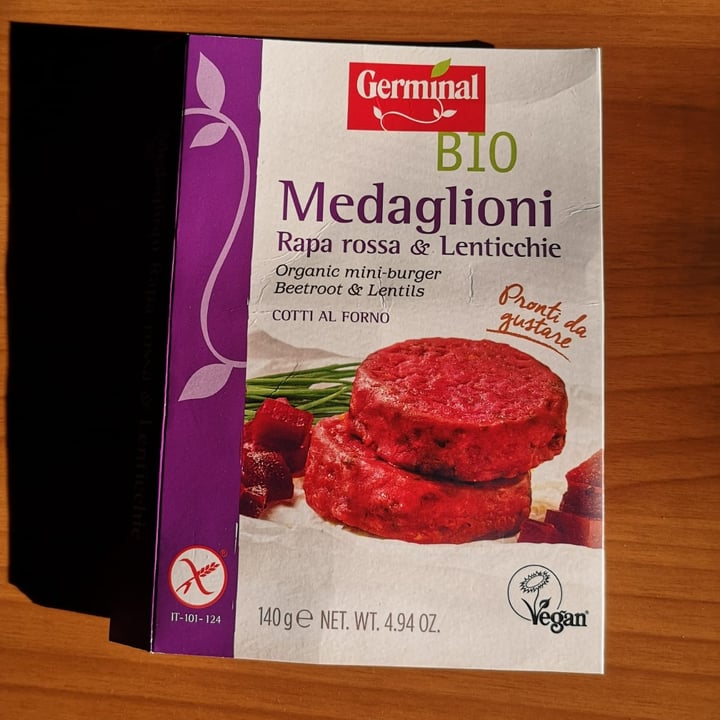 photo of Germinal Bio Burget di rape rosse e lenticchie shared by @macri on  25 Nov 2022 - review