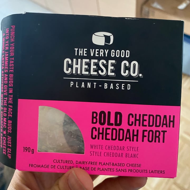 photo of The Very Good Cheese Co. Bold Cheddah shared by @ktm514 on  02 Feb 2022 - review