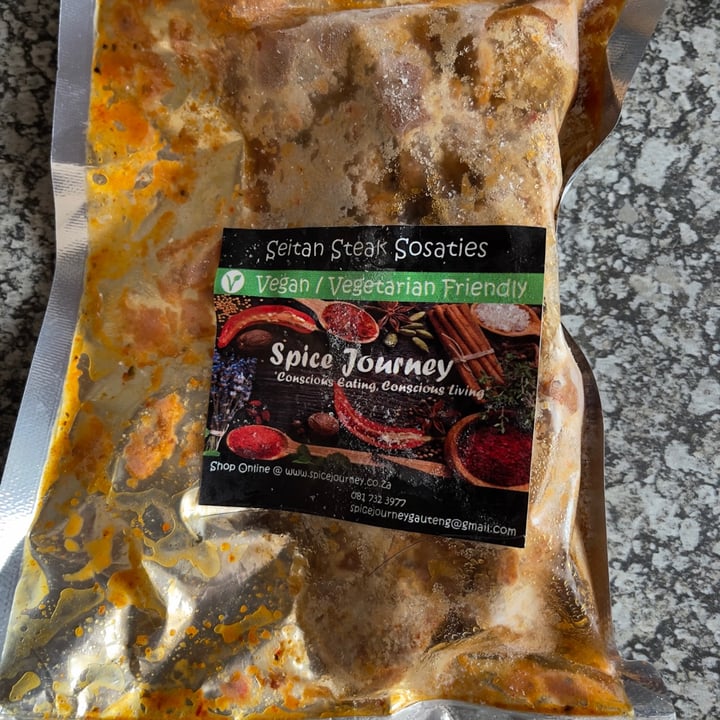 photo of Spice Journey Seitan Steak Sosaties shared by @jethrotait on  25 Jan 2022 - review