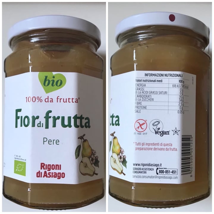 photo of Rigoni di Asiago Fior di frutta alle pere shared by @aleglass on  29 Apr 2021 - review