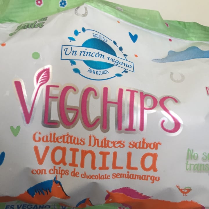 photo of Un Rincón Vegano Vegchips Galletitas Dulce sabor Vainilla shared by @florcancrini on  02 Oct 2020 - review