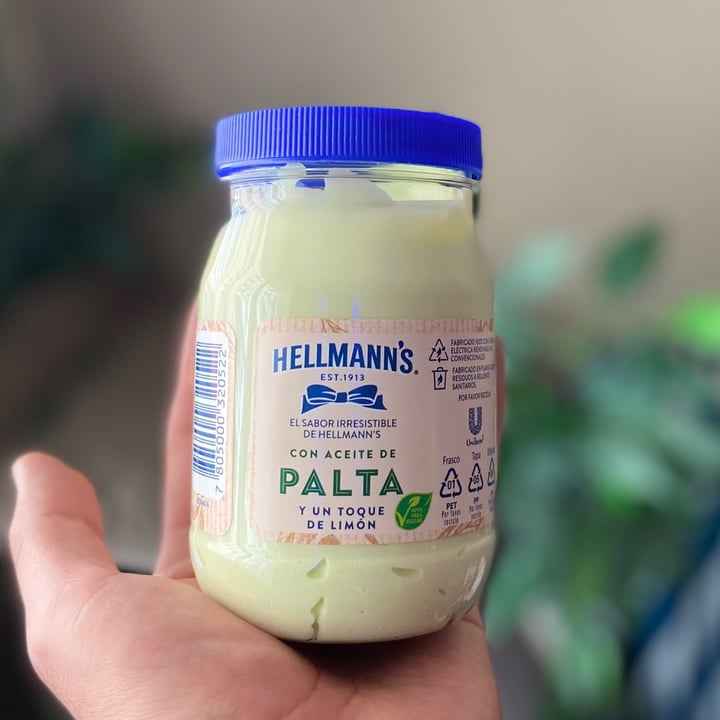 photo of Hellmann’s Mayonesa Vegana con Aceite De Palta y un Toque de Limon shared by @mauricioserrano on  11 Oct 2020 - review