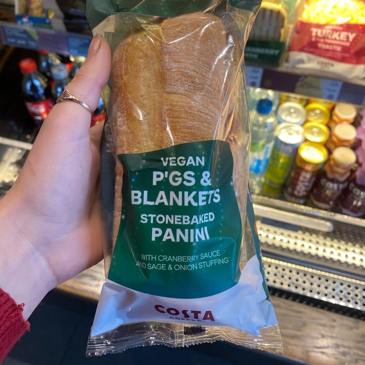 review photo of Costa coffee Vegan p’gs & blankets shared by @katienomoore161 on 13 Nov 2022 - review