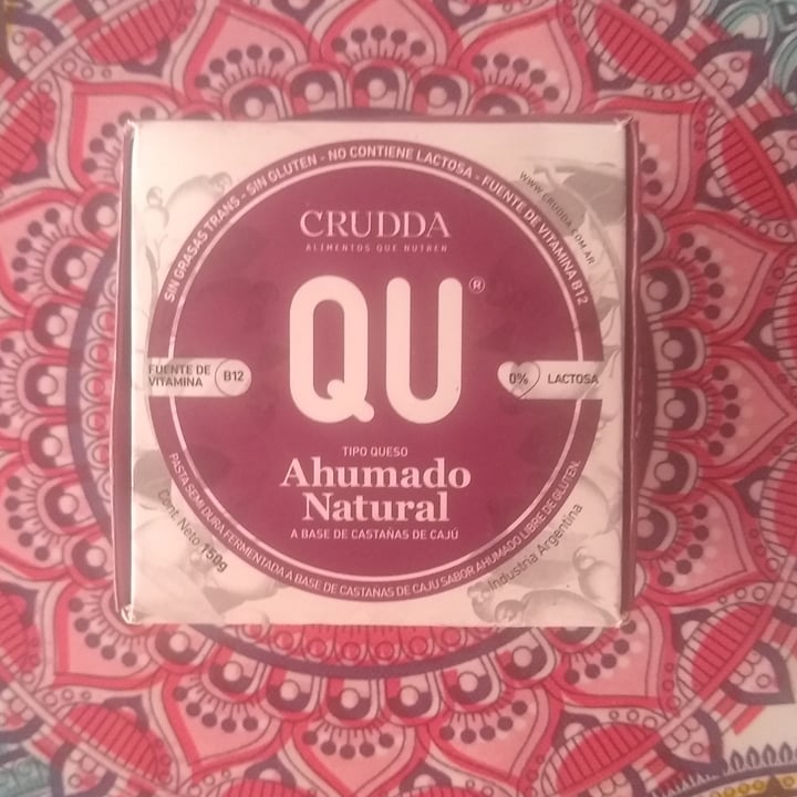 photo of Crudda Queso Ahumado Natural a Base de Castañas de Caju shared by @arii99 on  03 Mar 2022 - review