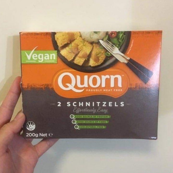 photo of Quorn 2 Schnitzels shared by @eloiseb on  04 Oct 2020 - review