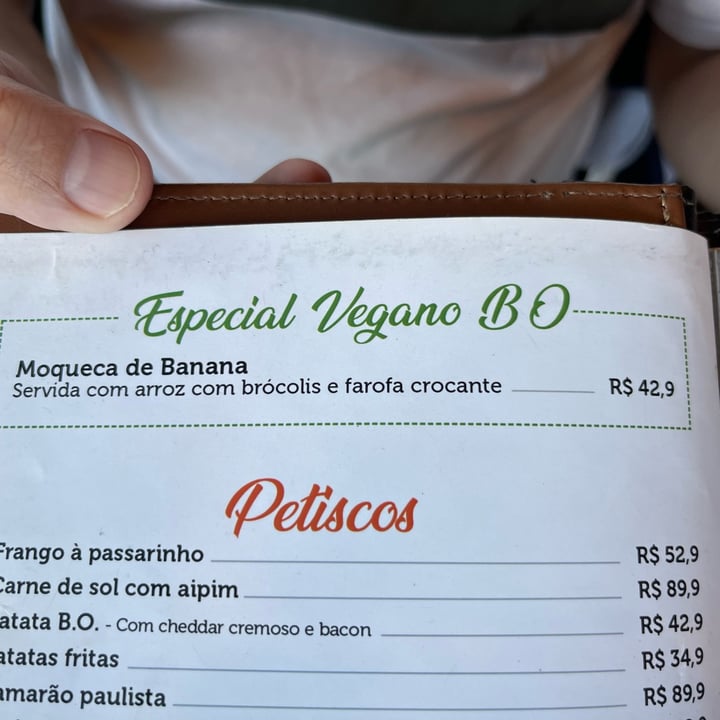 photo of Bar Olegário - (Copacabana) moqueca de banana shared by @canica on  02 Jul 2022 - review