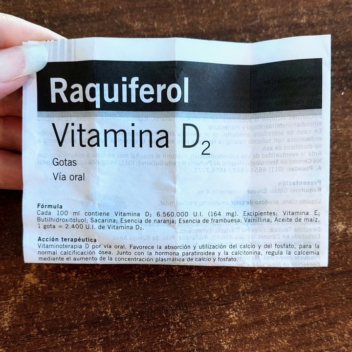 photo of Roemmers Raquiferol Vitamina D2 shared by @callia on  23 Dec 2021 - review