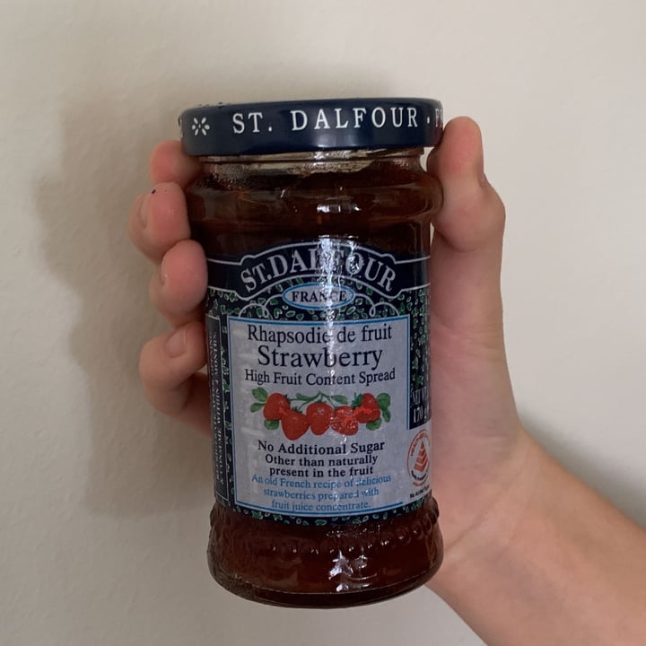 photo of St. Dalfour Strawberry Fruit Spread shared by @my20 on  09 Dec 2021 - review