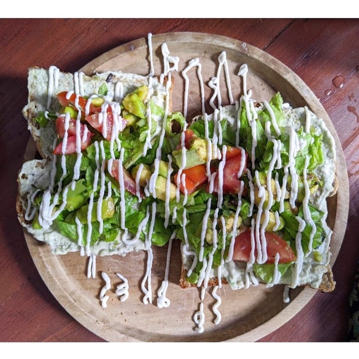 review photo of Urban Jungle Vegan Tattoo & Café Avocado Cream Cheese shared by @cosmoskajsavegan on 06 Jul 2021 - review