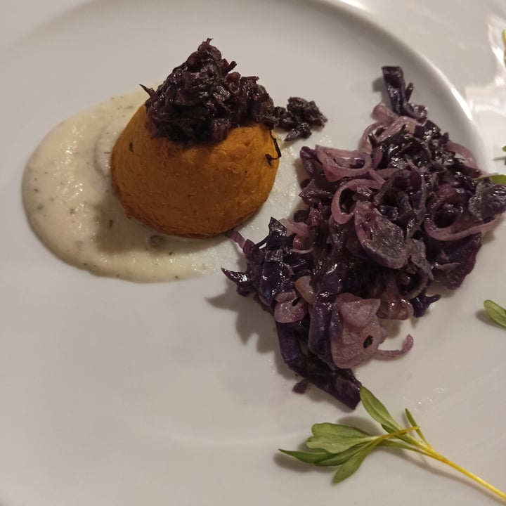 review photo of Ristorante Vegano Biologico La Lanterna Flan di zucca shared by @aryrene on 12 Nov 2022 - review