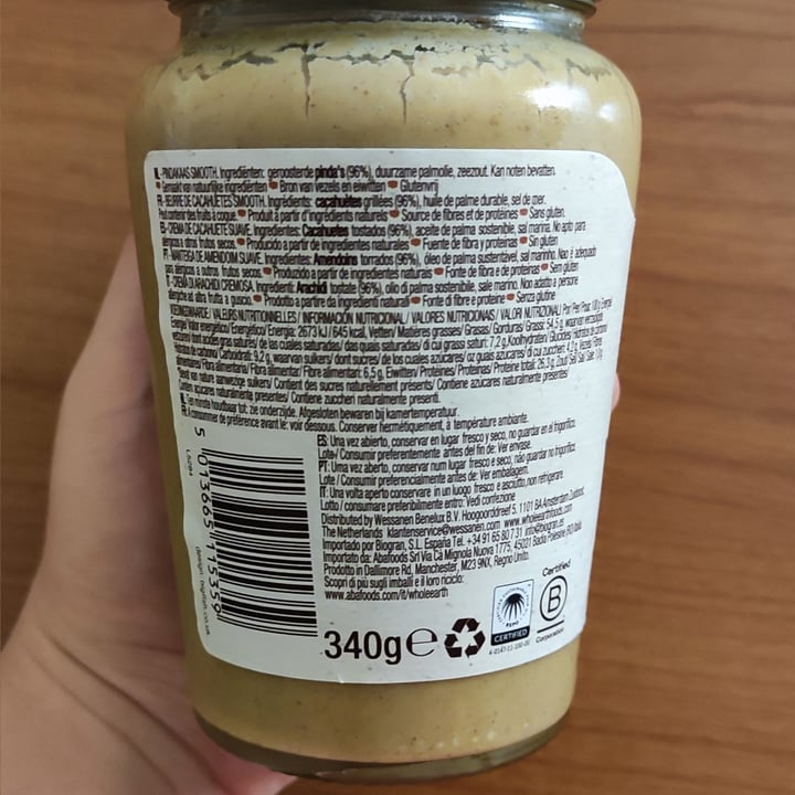 review photo of Whole Earth Golden roasted crunchy peanut butter shared by @mariaelena0 on 09 Aug 2022 - review