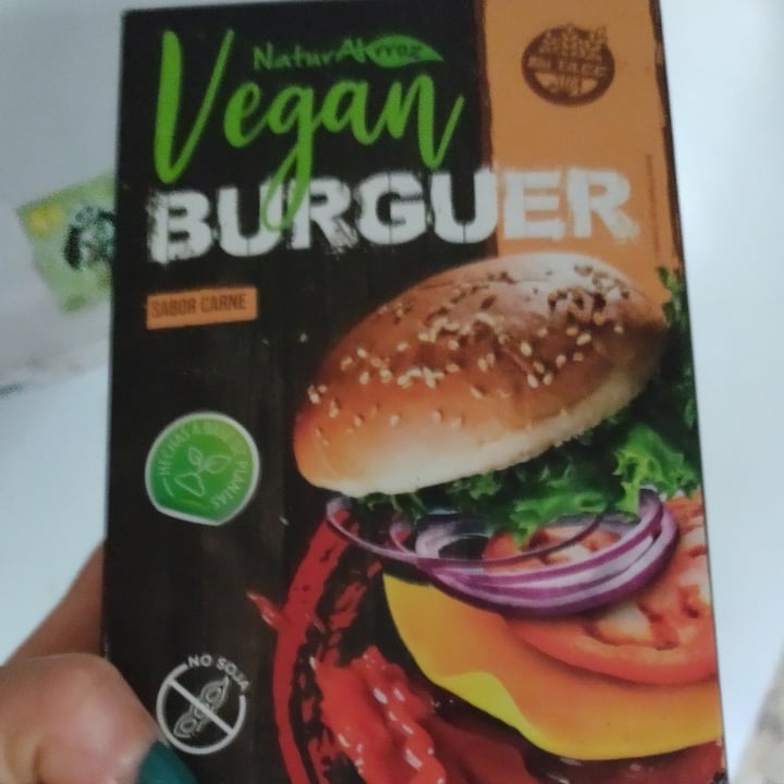 photo of Naturalrroz Vegan Burger shared by @ferpacomarga07 on  12 Nov 2022 - review