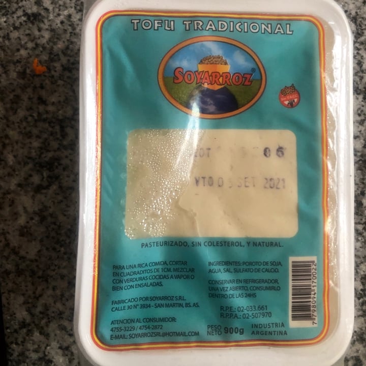 review photo of Soyarroz Tofu Tradicional shared by @melodyglik on 23 Aug 2021 - review