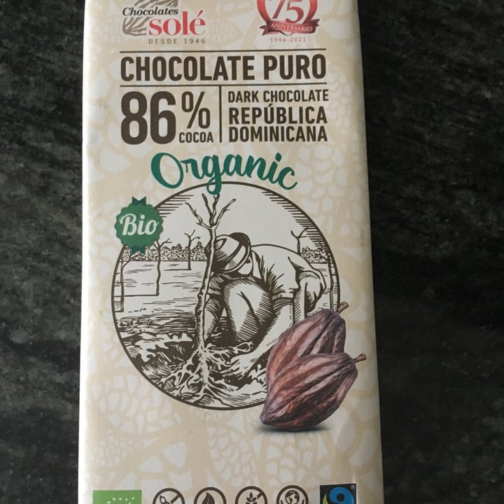 review photo of Chocolates Solé Chocolate Puro 73% Con Almendras shared by @inmamo on 25 May 2021 - review