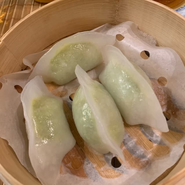 菜肴“Ravioli Cristallo Edemame e Tartufo”的照片