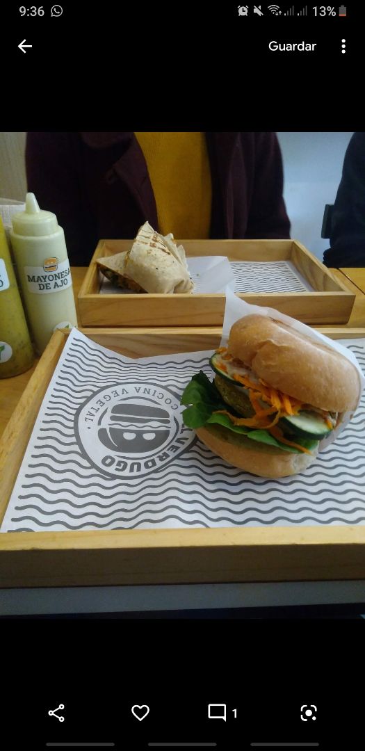 photo of El Verdugo Tropical burger shared by @leitolady on  25 Aug 2019 - review