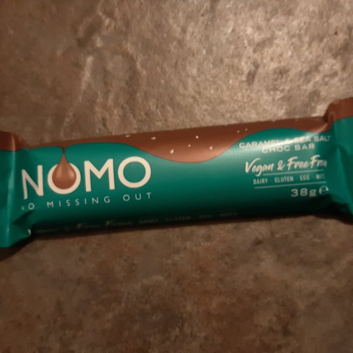 photo of NOMO Caramel & Sea Salt Choc Bar shared by @cracklepop44 on  25 Mar 2022 - review