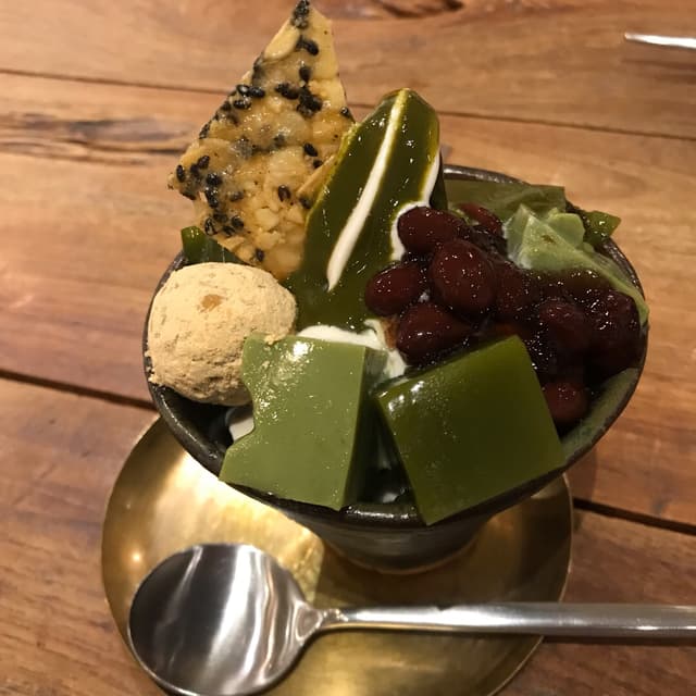 Foto del piatto “Matcha parfait”