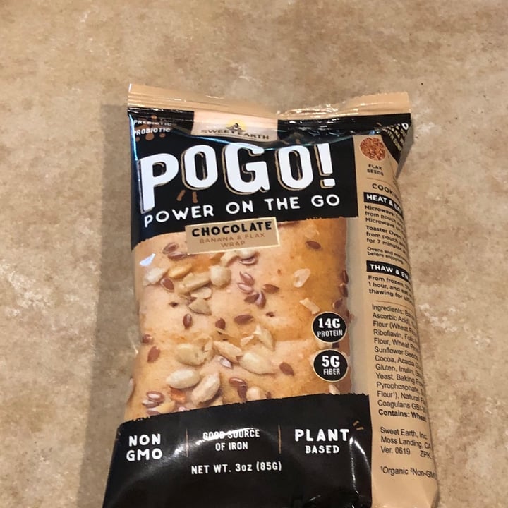 photo of Sweet Earth Sweet Earth POGO Chocolate Banana & Flax Wrap shared by @leisa on  19 Jun 2020 - review