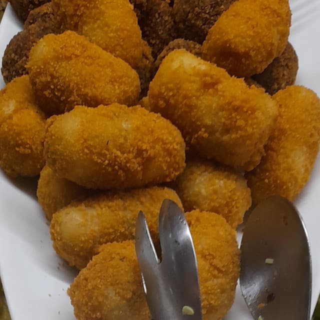 Photo of the dish “Croquete Com Presunto De Soja E Requeijão VEGANO”