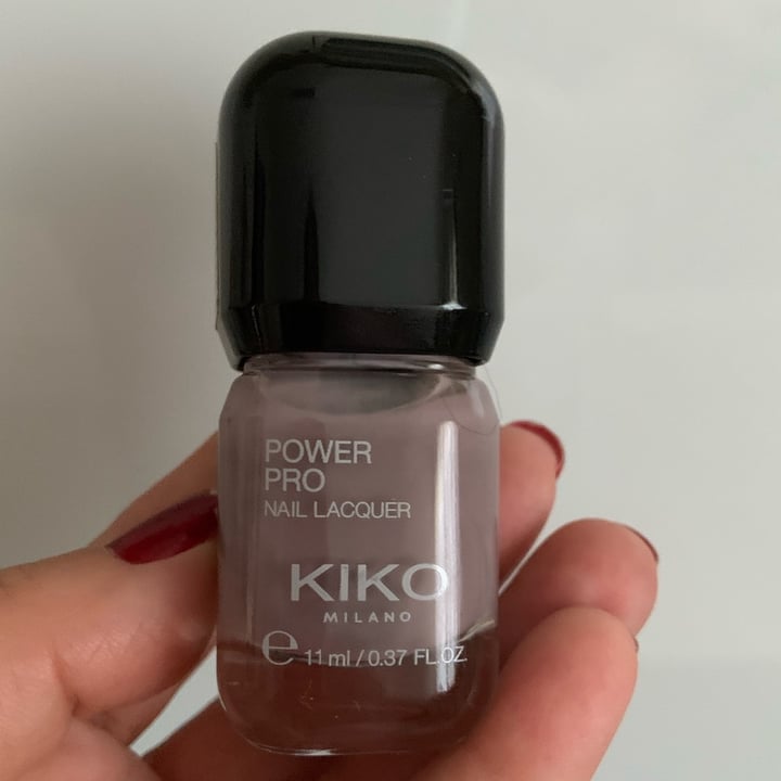 photo of Kiko Milano Power Pro Nail Lacquer shared by @estreladamanha2009 on  29 Mar 2022 - review