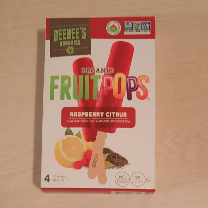 review photo of Deebeeβs organics Deebees tea pops shared by @lyy on 19 Feb 2021 - review