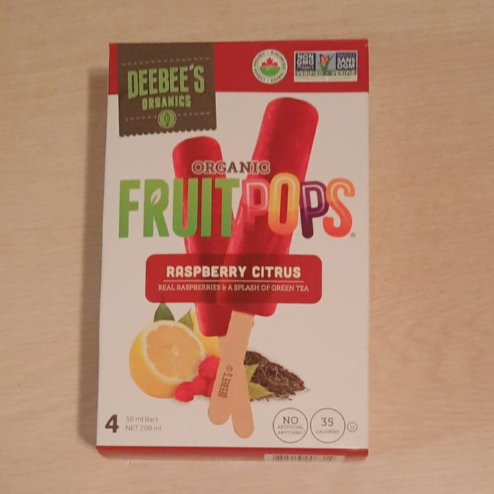 photo of Deebee’s organics Deebees tea pops shared by @lyy on  19 Feb 2021 - review