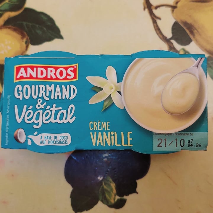 photo of Andros Crème Vanille shared by @galatea on  03 Oct 2021 - review