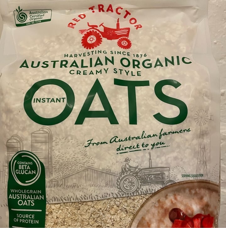 review photo of Red Tractor Foods Organic Instant Oats shared by @snowpeasally on 13 Jun 2022 - review