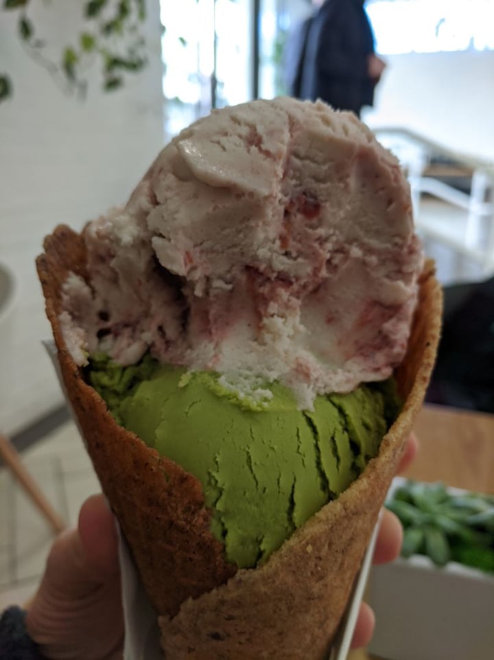 review photo of Little Chickpea Cherry Chai In A Cone shared by @boaz on 25 Feb 2020 - review