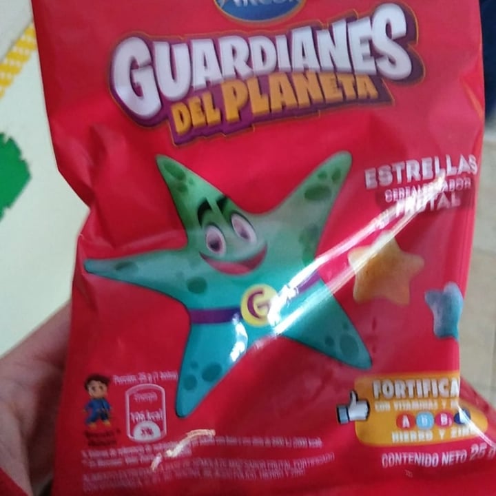 photo of Arcor Guardianes Del Planeta, Estrellas Sabor Frutal shared by @lucianapulvirenti on  27 May 2022 - review